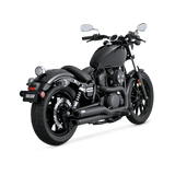 Vance and Hines Twin Slash Staggered for Yamaha Bolt 14-20, Bolt C 15-16, Bolt R 14-23