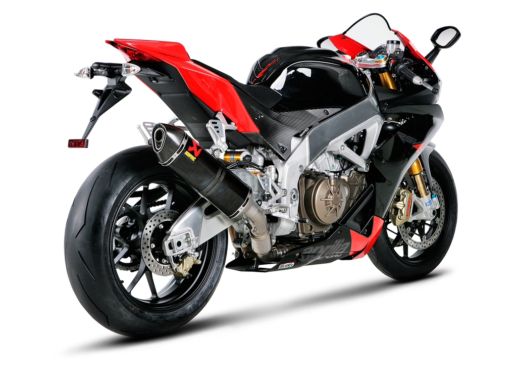 Akrapovic Slip-On Line (Carbon)  for Aprilia RSV4 2009 - 2014 Tuono V4 2011 - 2016