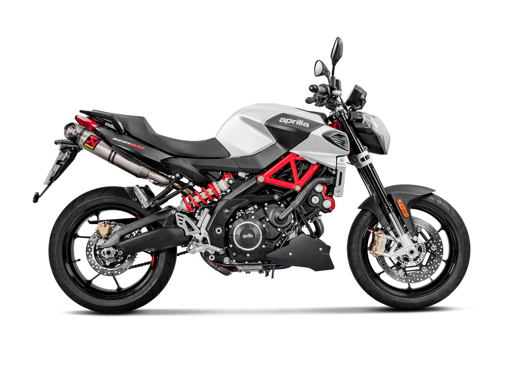 Akrapovic Slip-On Line (Titanium) for Aprilia Shiver 900 2017 - 2020