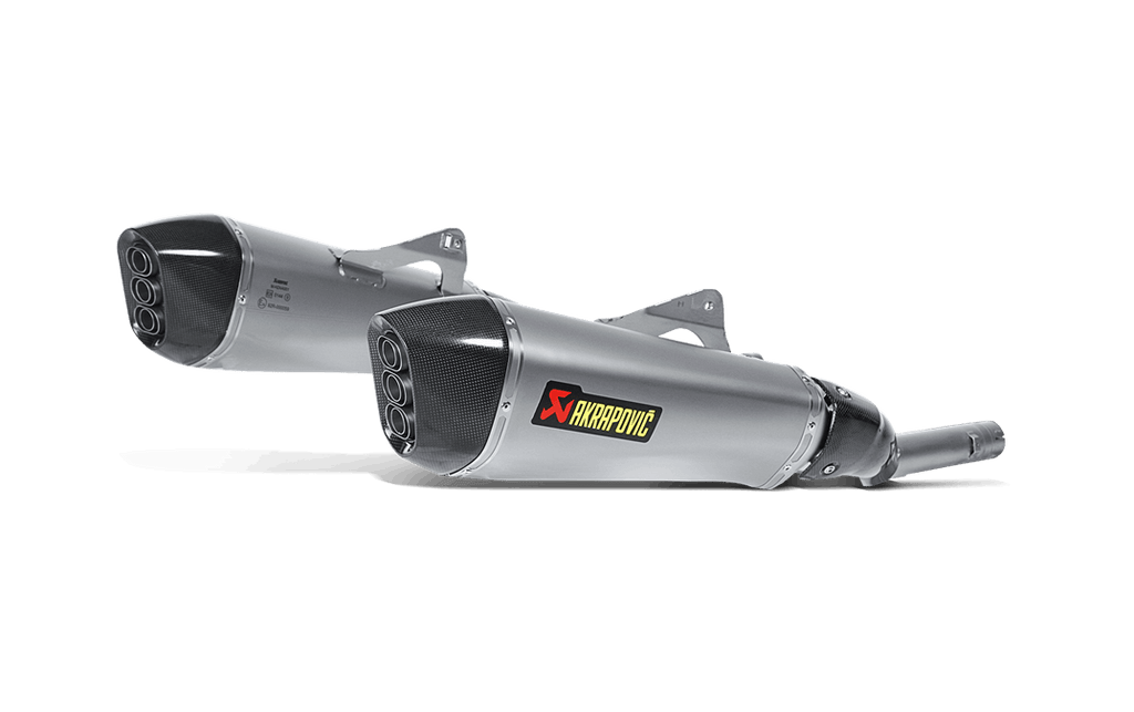 Akrapovic Slip-On Line (Titanium) for BMW K1600GT/GTL 2011 - 2020