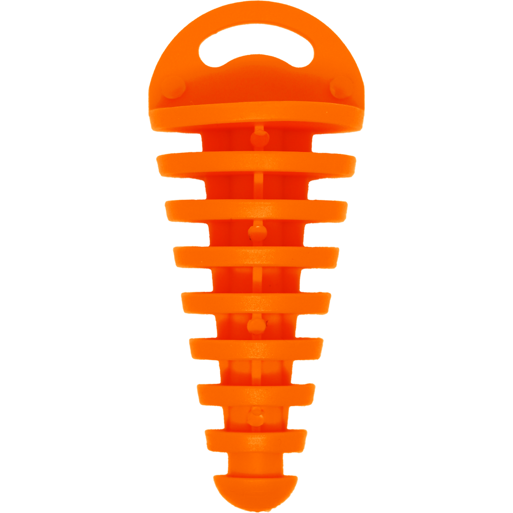 Exhaust Plug - 2 Stroke - Orange