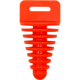 Exhaust Plug - Mid Size - Orange