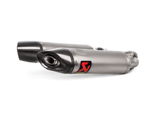 Load image into Gallery viewer, Akrapovic Slip-On Line (Titanium) for Aprilia Shiver 900 2017 - 2020