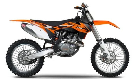 YOSHIMURA KTM 450 SX-F 2012-15 RS4 FS SS-AL-CF