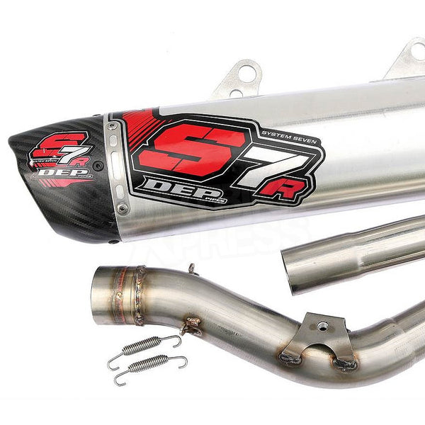 DEP S7R YZF 450 2006-09 CARBON TIP FULL EXHAUST SYSTEM