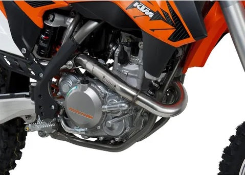 YOSHIMURA KTM 450 SX-F 2012-15 RS4 FS SS-AL-CF