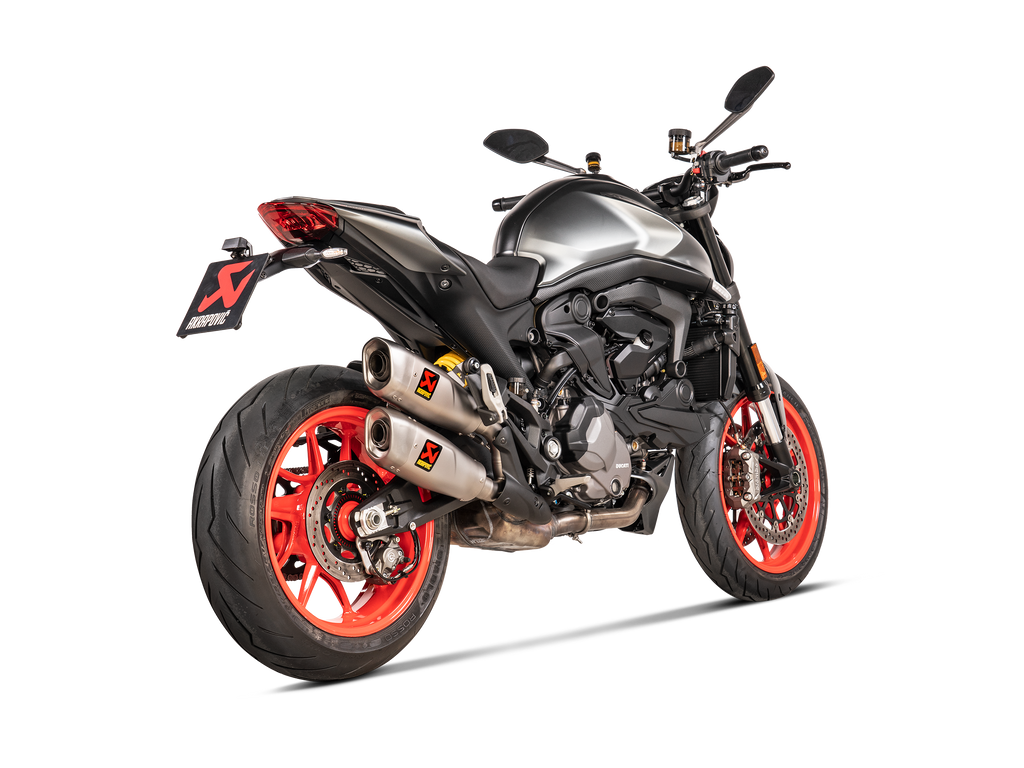 Akrapovic Slip-On Line (Titanium) for Ducati Monster 2021 - 2023