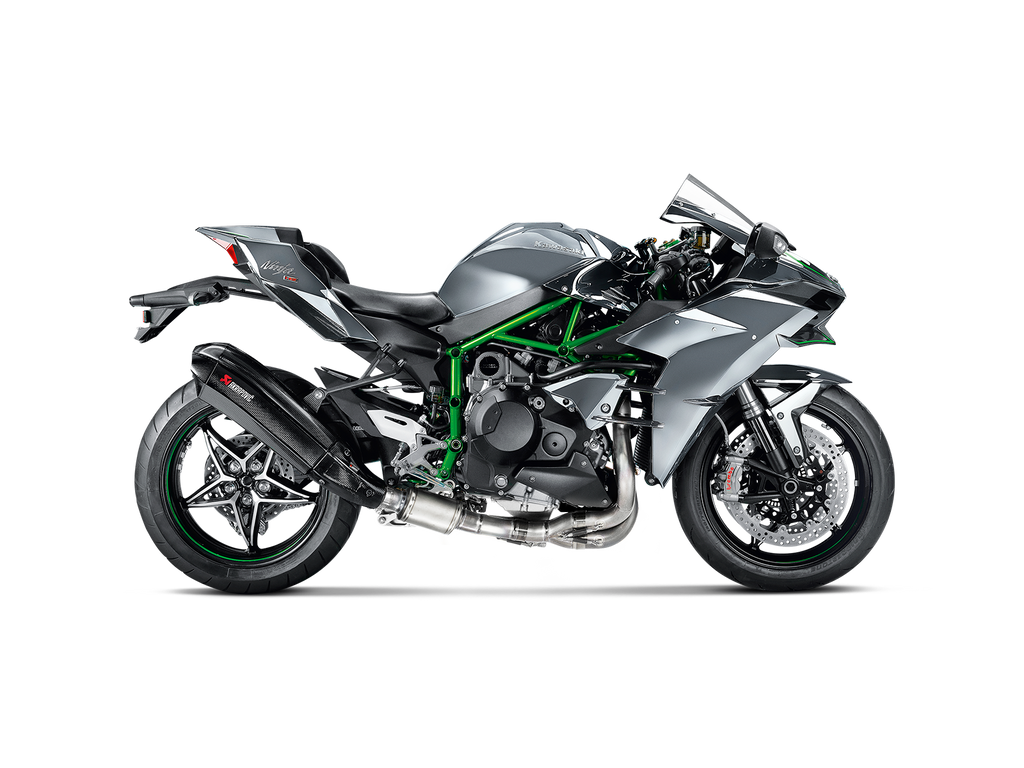 Kawasaki h2 deals full exhaust system